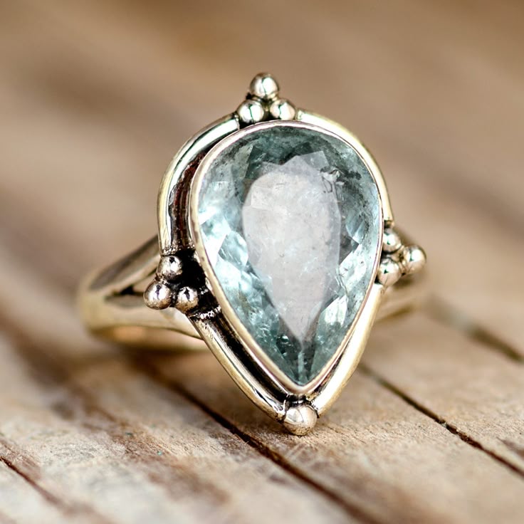 Vintage-Ring mit Zirkonia und 925er Silber