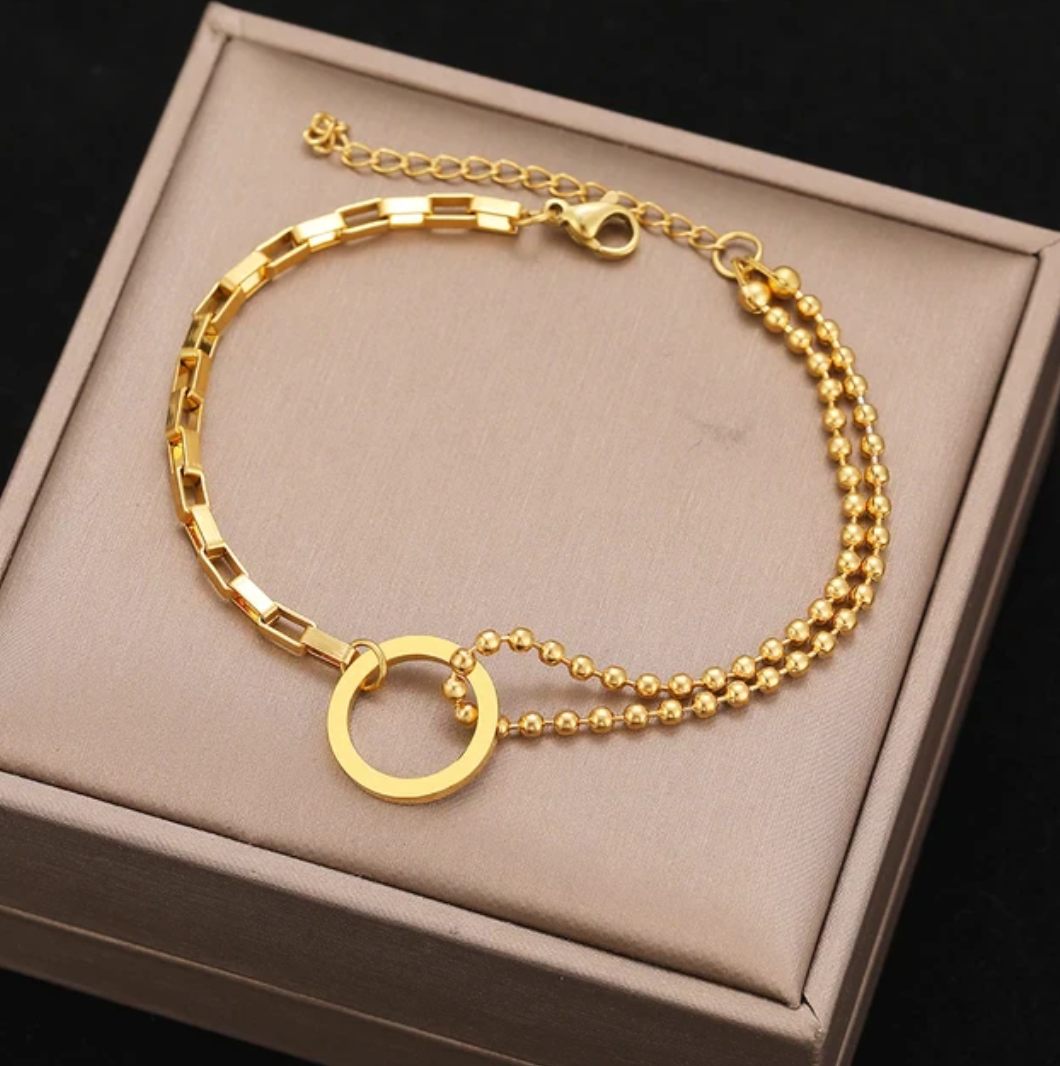 18k vergoldetes Armband für die Ewigkeit