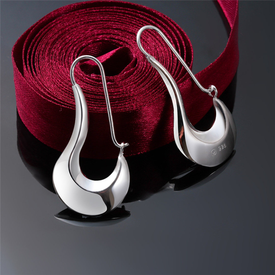 Modernist style earrings