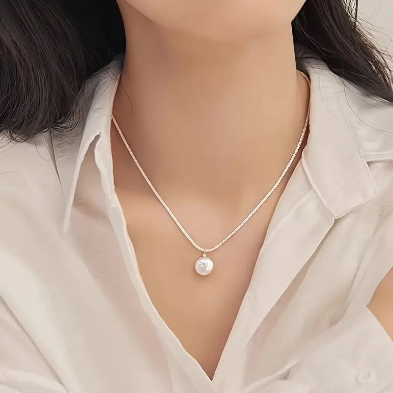Moderne Halskette mit Perle Limitierte Auflage