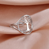 Ring aus 925er Sterlingsilber mit Lebensbaum für die Mutter