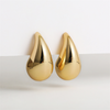 18K Gold plattierte Ohrringe zu Ehren des Wassers
